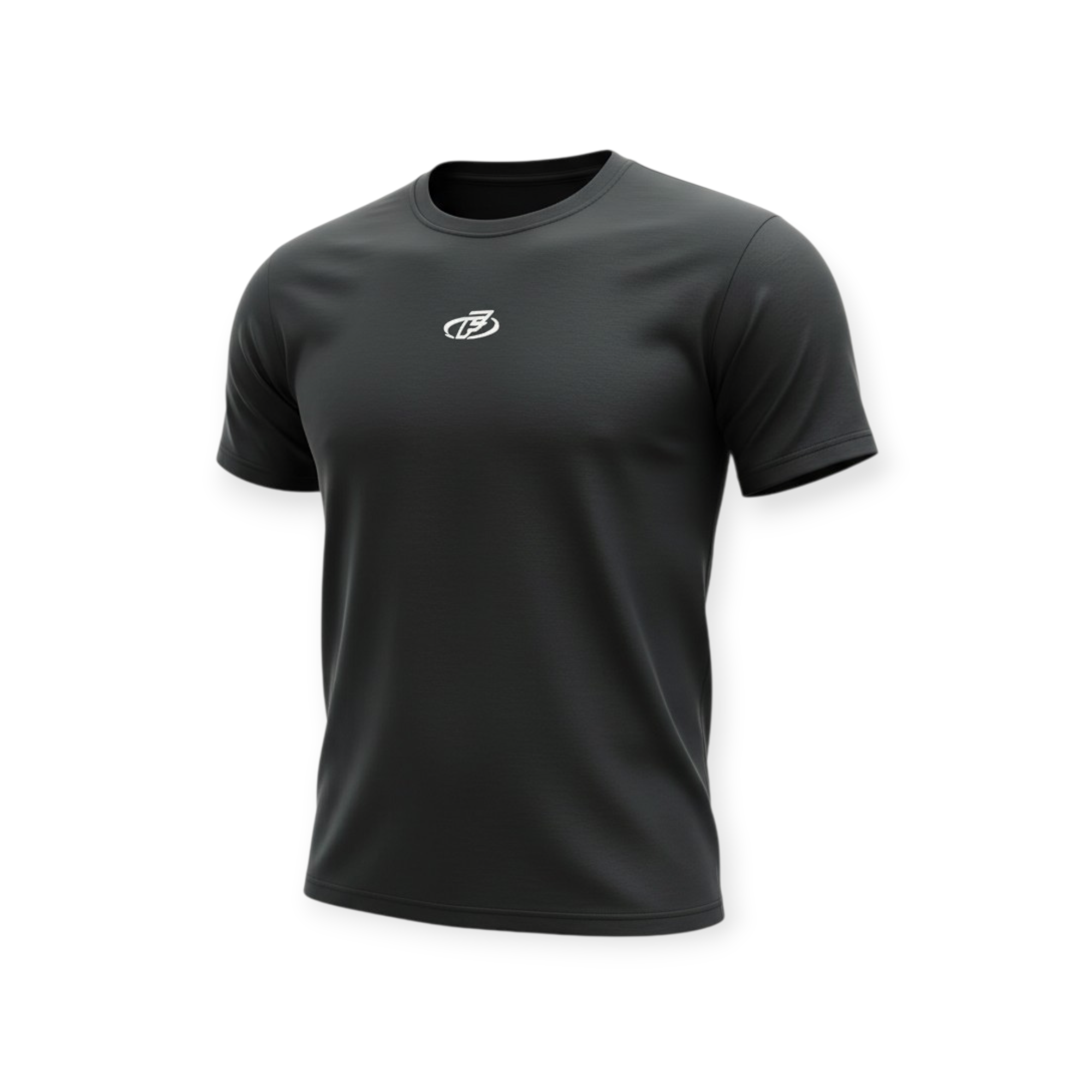 FAKE Essential Black Fitted Tee