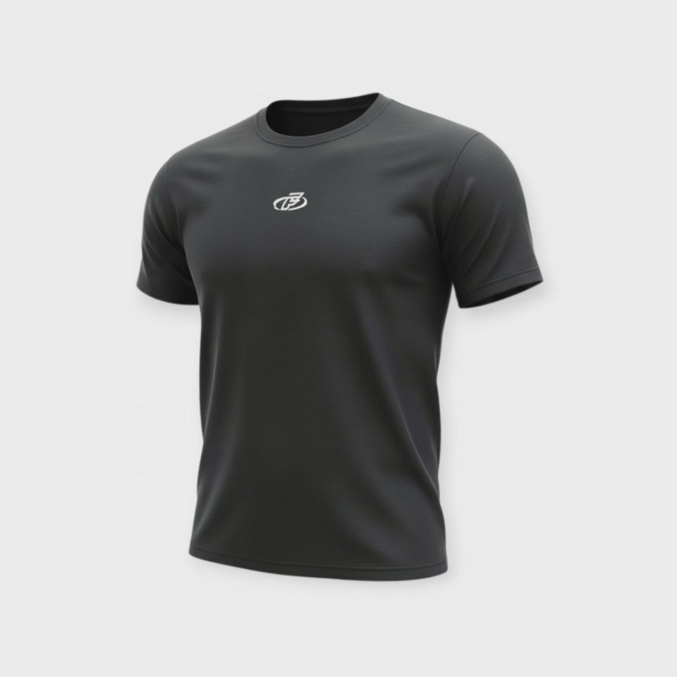 FAKE Essential Black Fitted Tee